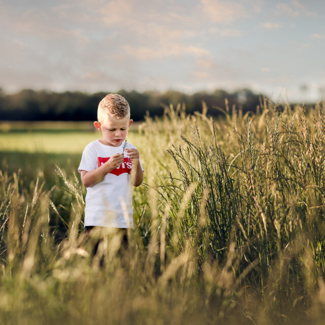 portret foto kind in rietveld schokland